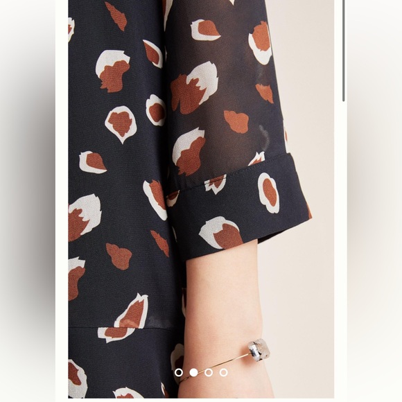 NWT Anthropologie Seen Worn Kept Anais Midi Dress size 6P - Picture 5 of 5